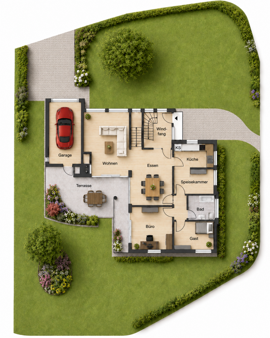 Grundriss EG