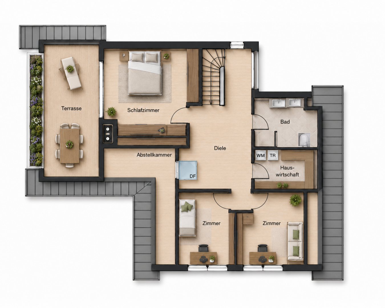 Grundriss DG
